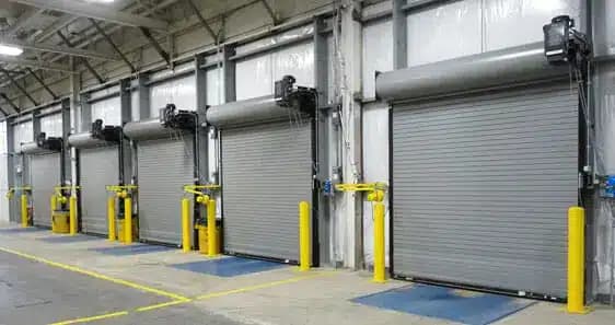 Rolling steel doors in Calgary