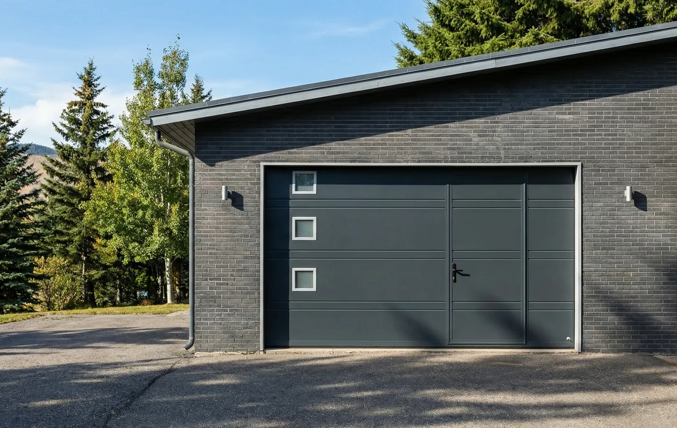 Walk-Through garage door by Calgary Garage Door Fix