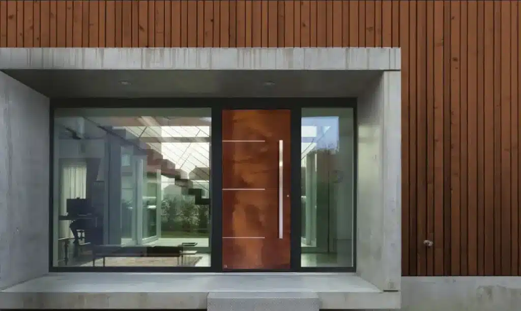 Custom front entry door Calgary