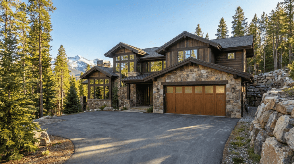 Side-sliding garage door Calgary