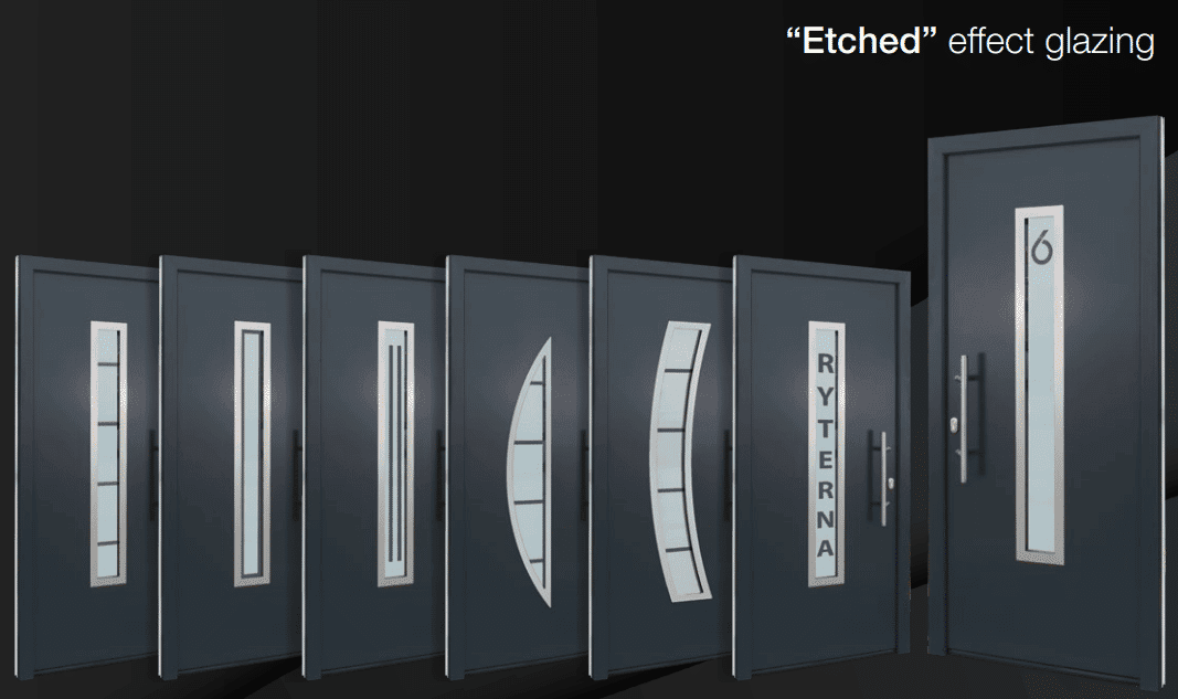 Glass glazing options