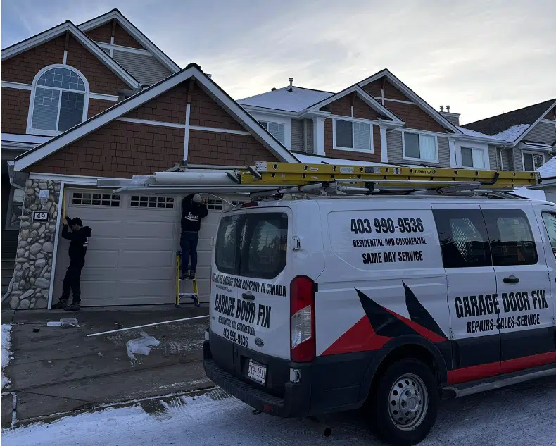NW Calgary garage door repair