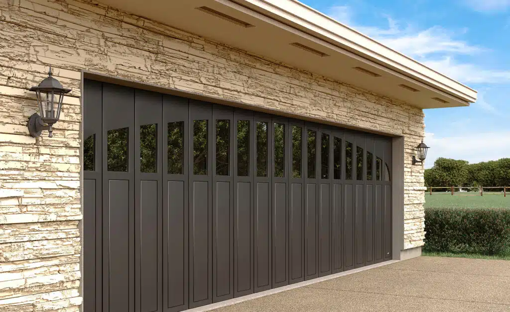 Side-sliding garage door Edmonton