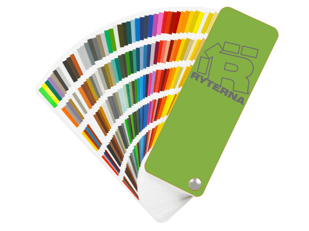 RAL color samples for Ryterna matching door sets