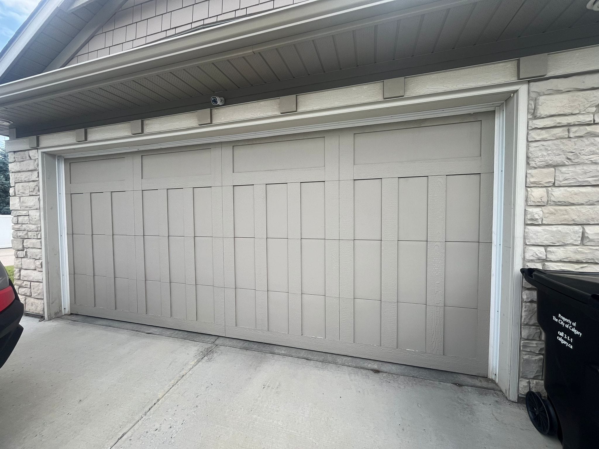 Garage door cable repair in martensville
