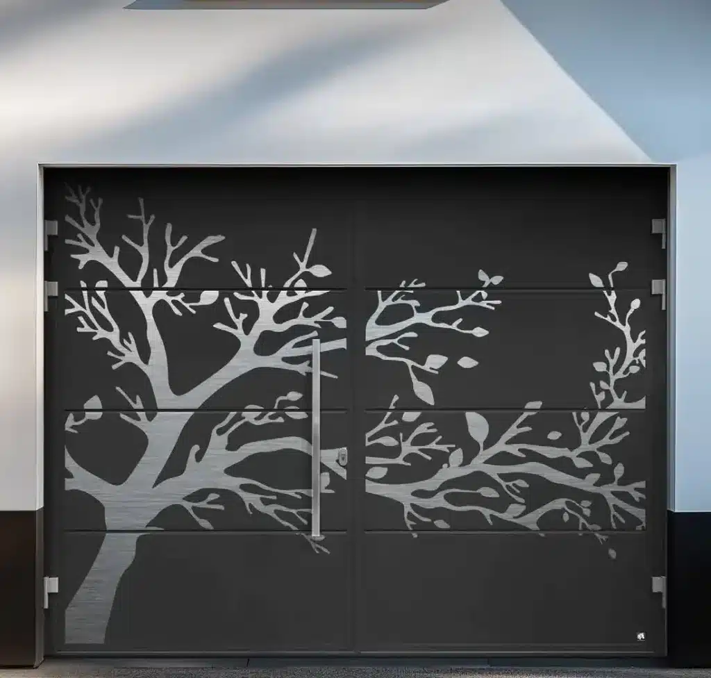 Ryterna side-hinged garage doors in Calgary