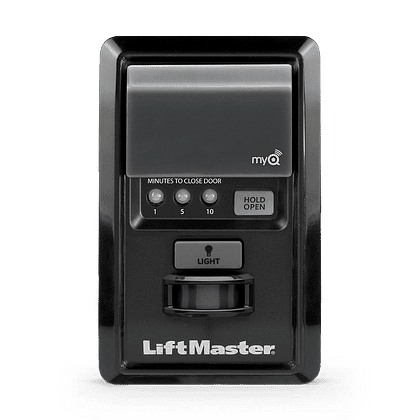 Garage door opener control panel