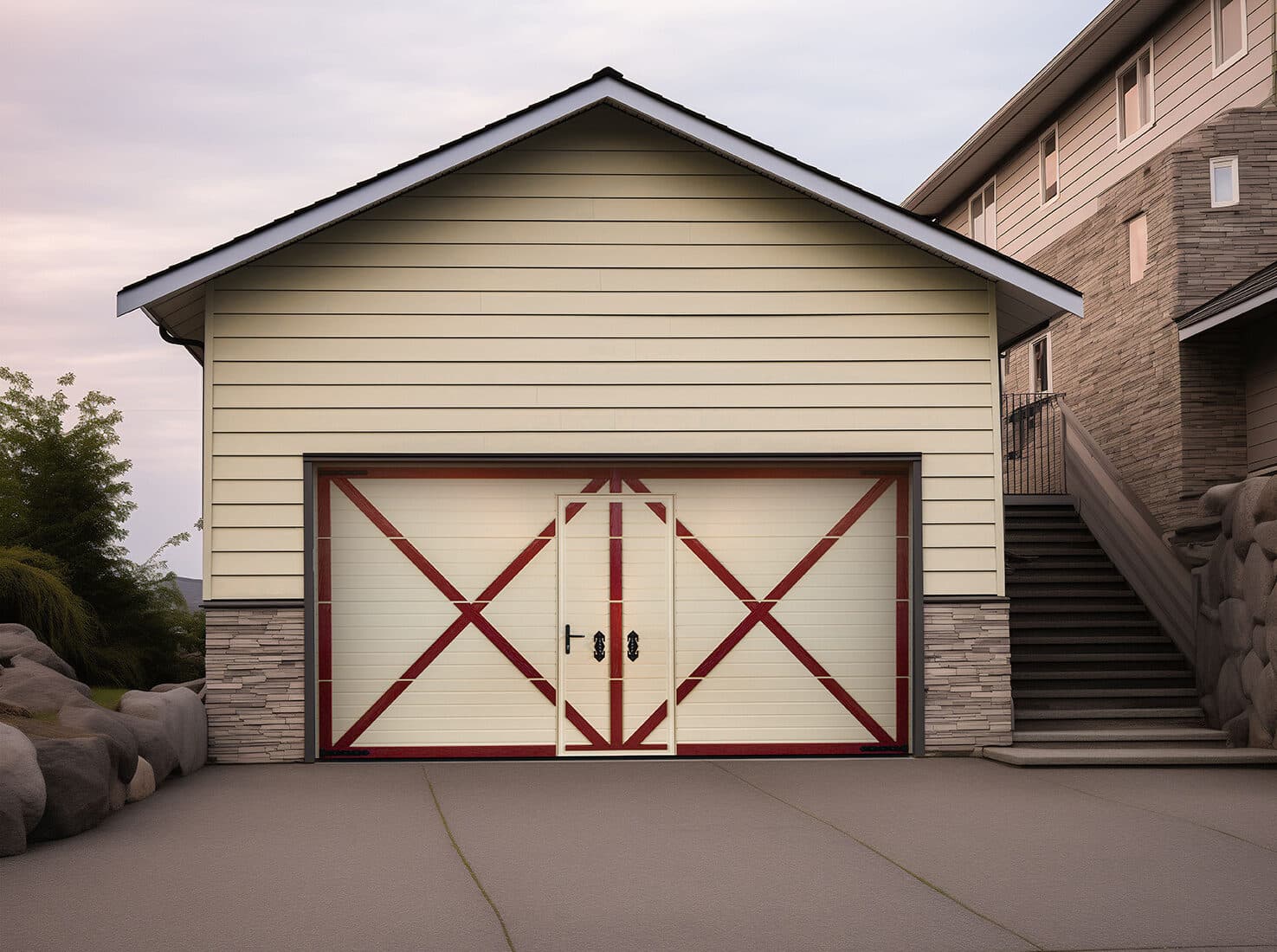 Walk-through garage door pricing and cost breakdown